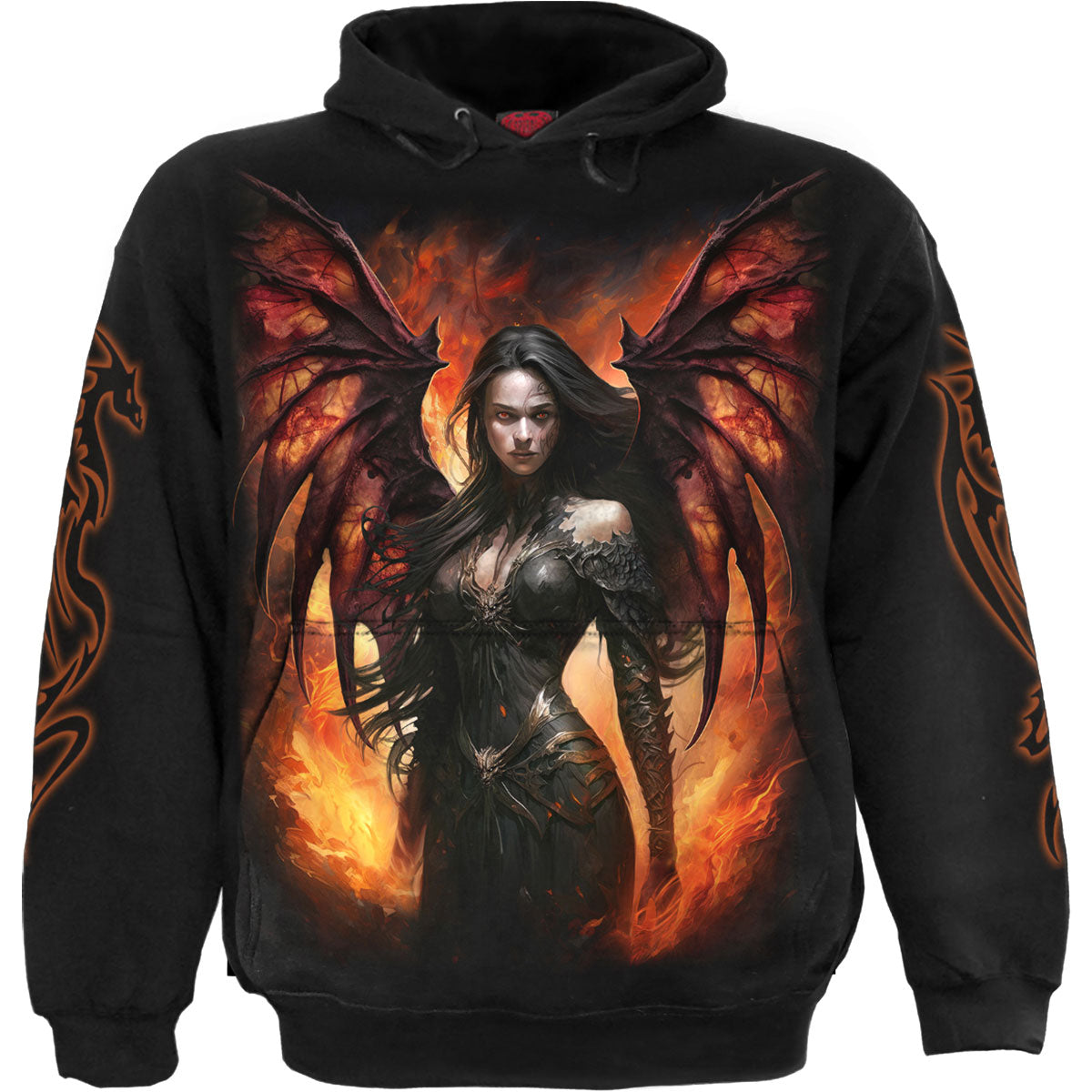 Spiral: Draco Queen (Back & Sleeve Print) Hoodie – officielt merchandise