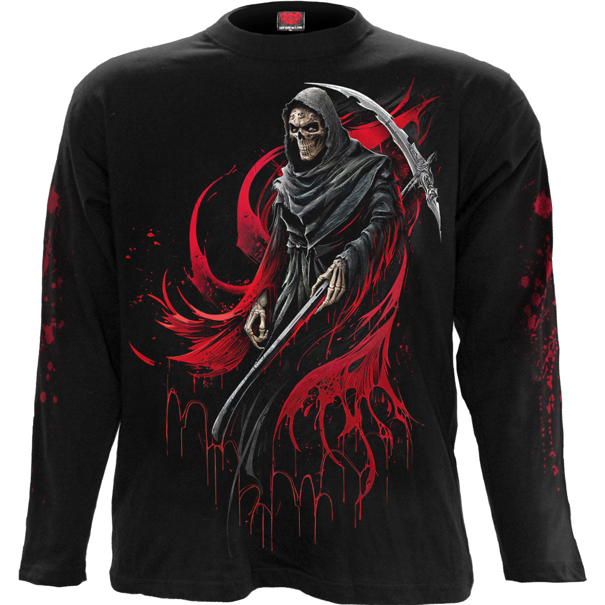 Spiral: Screaming Death (Back & Sleeve Print) Long Sleeve – officielt merchandise