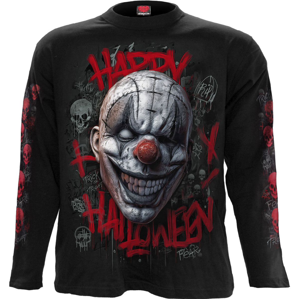 Spiral: Happy Horroween (Back & Sleeve Print) Long Sleeve – officielt merchandise