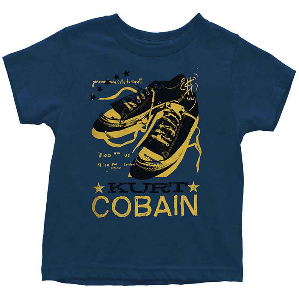 Kurt Cobain: Laces T-shirt – officielt merchandise