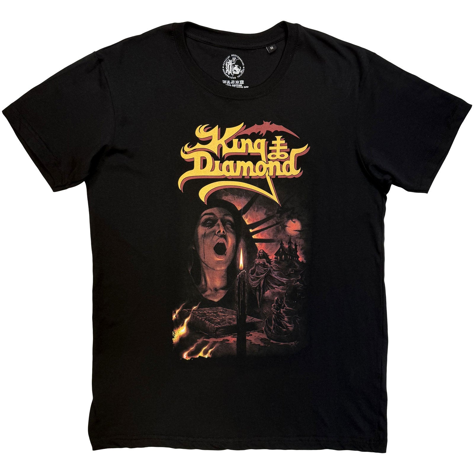 King Diamond: Fatal Portrait Collage T-shirt – officielt merchandise