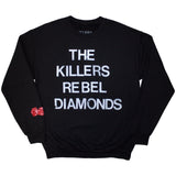 The Killers: Tour '24 Rebel Diamonds Stacked Sweatshirt