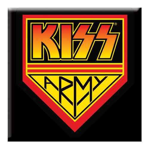 KISS: Army Magnet – officielt merchandise