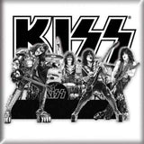 KISS: Graphite Band Magnet – officielt merchandise