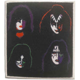 KISS: 4 Heads Patch – officielt merchandise