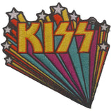 KISS: Star Banners Patch – officielt merchandise