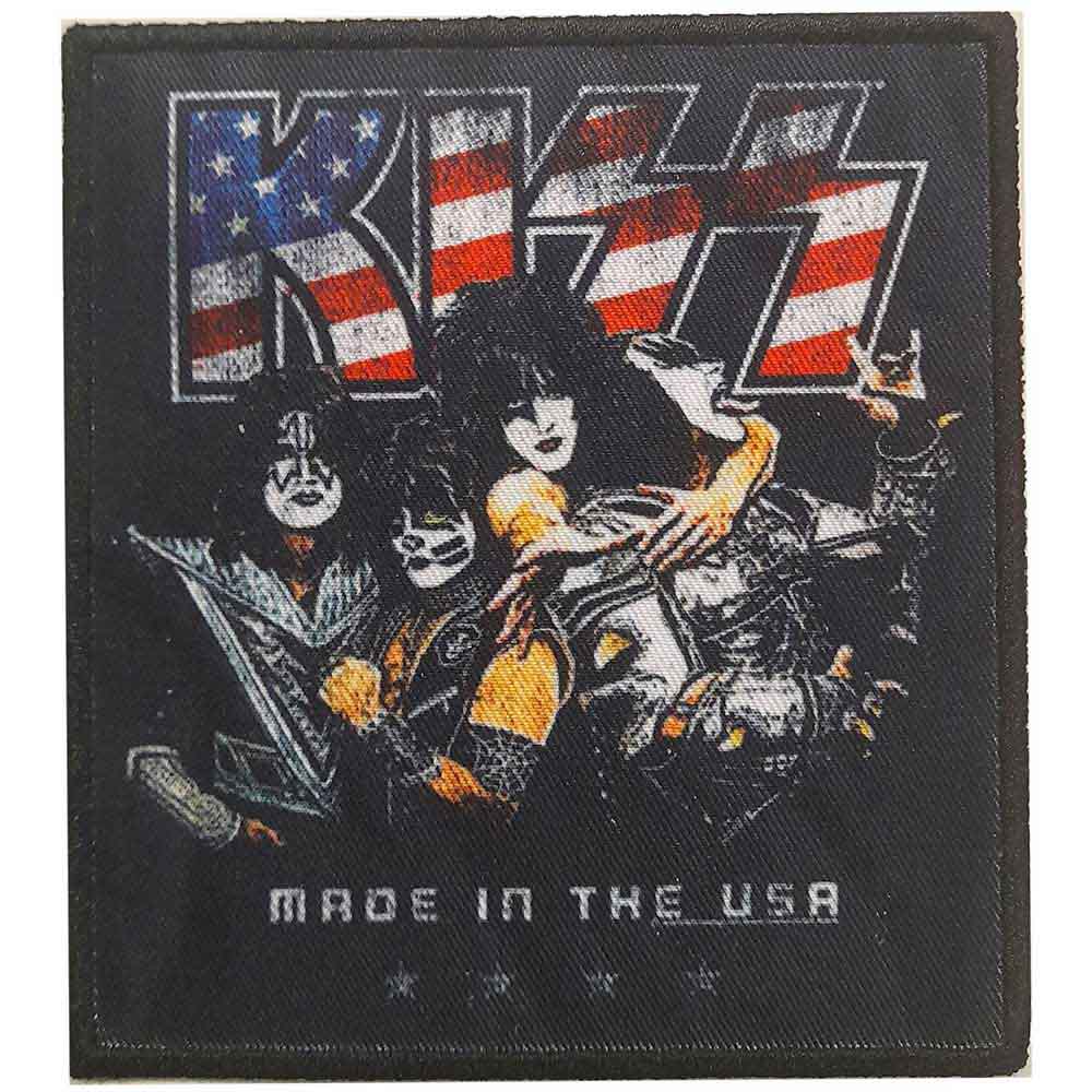 KISS: Made In The USA Patch – officielt merchandise