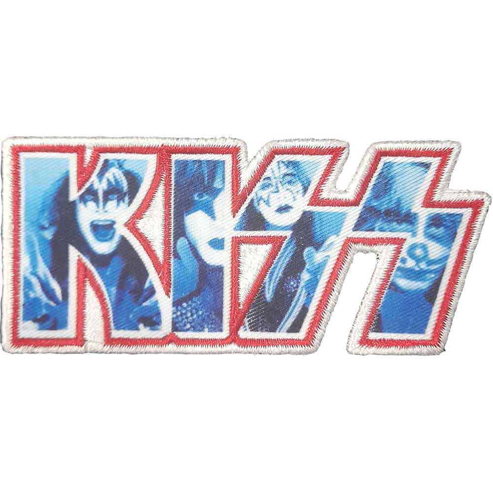 KISS: Infill Logo Patch – officielt merchandise