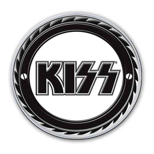 KISS: Buzzsaw Pin badge – officielt merchandise
