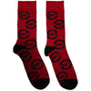 KISS: Buzzsaw Logo Pattern Ankle Socks