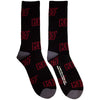 KISS: Logo Pattern Terry Socks