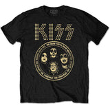 KISS: Band Circle T-shirt – officielt merchandise