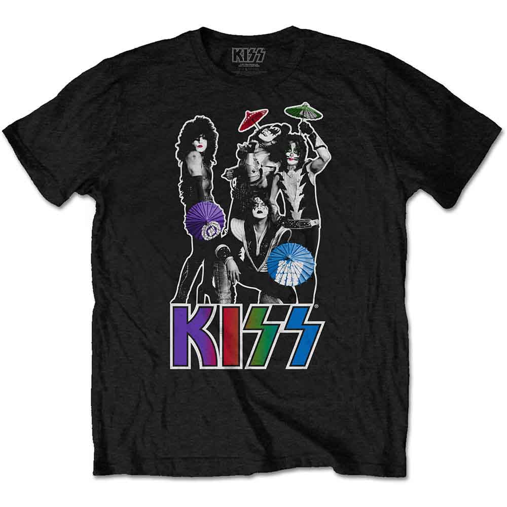KISS: Umbrellas T-shirt – officielt merchandise
