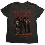 KISS: End of the Road Tour (Brindle) (LOS) T-shirt – officielt merchandise