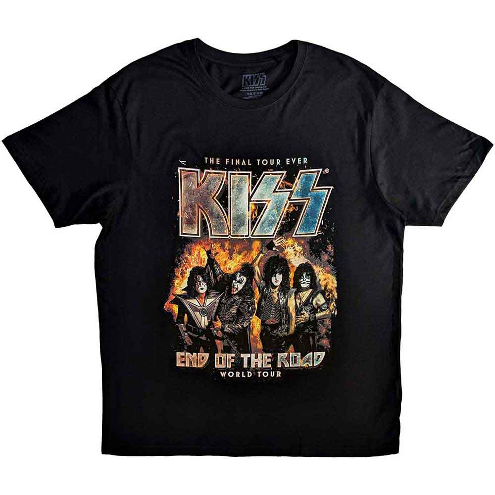KISS: End Of The Road Final Tour T-shirt – officielt merchandise