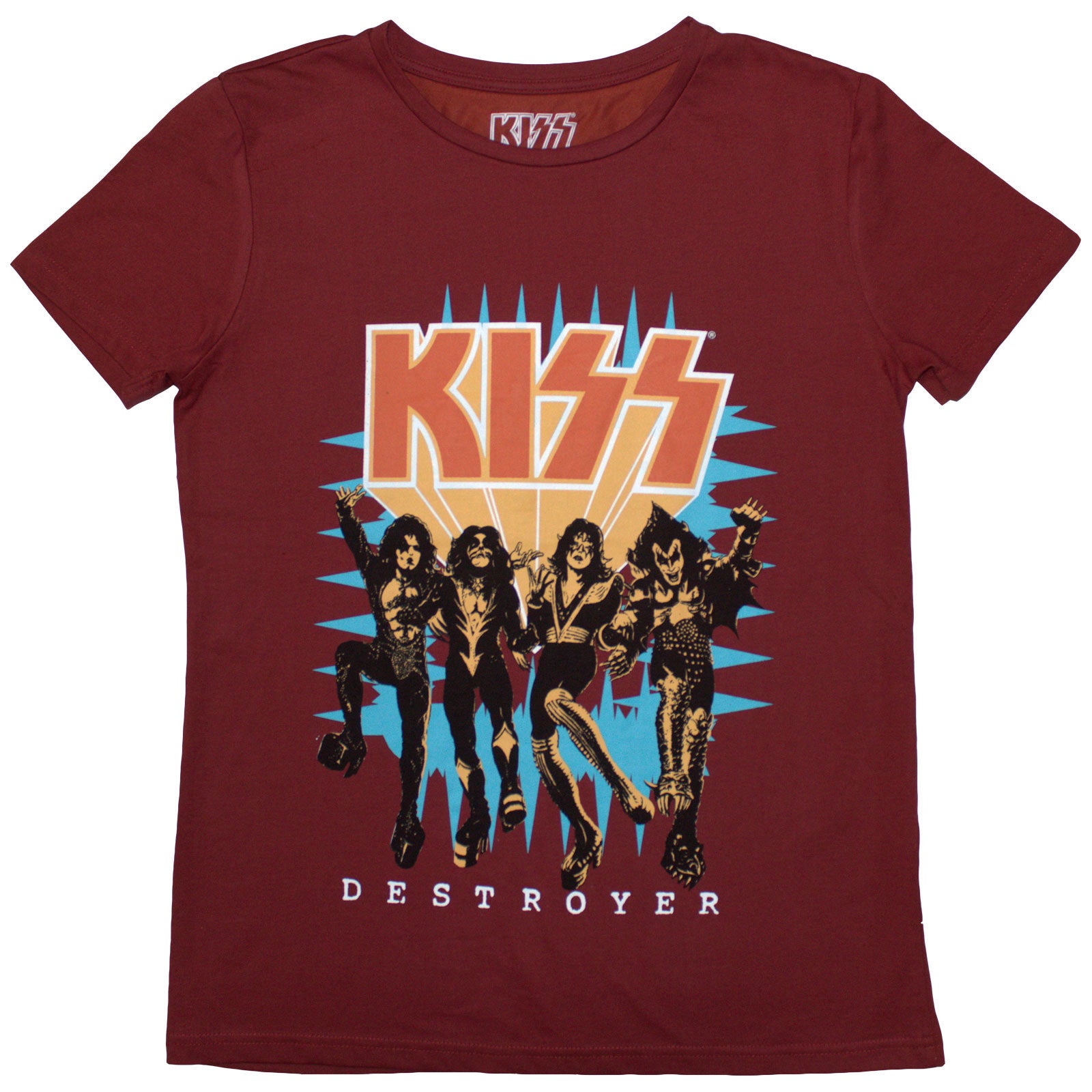 KISS: Destroyer 3D Logo T-Shirt (Kvinder)