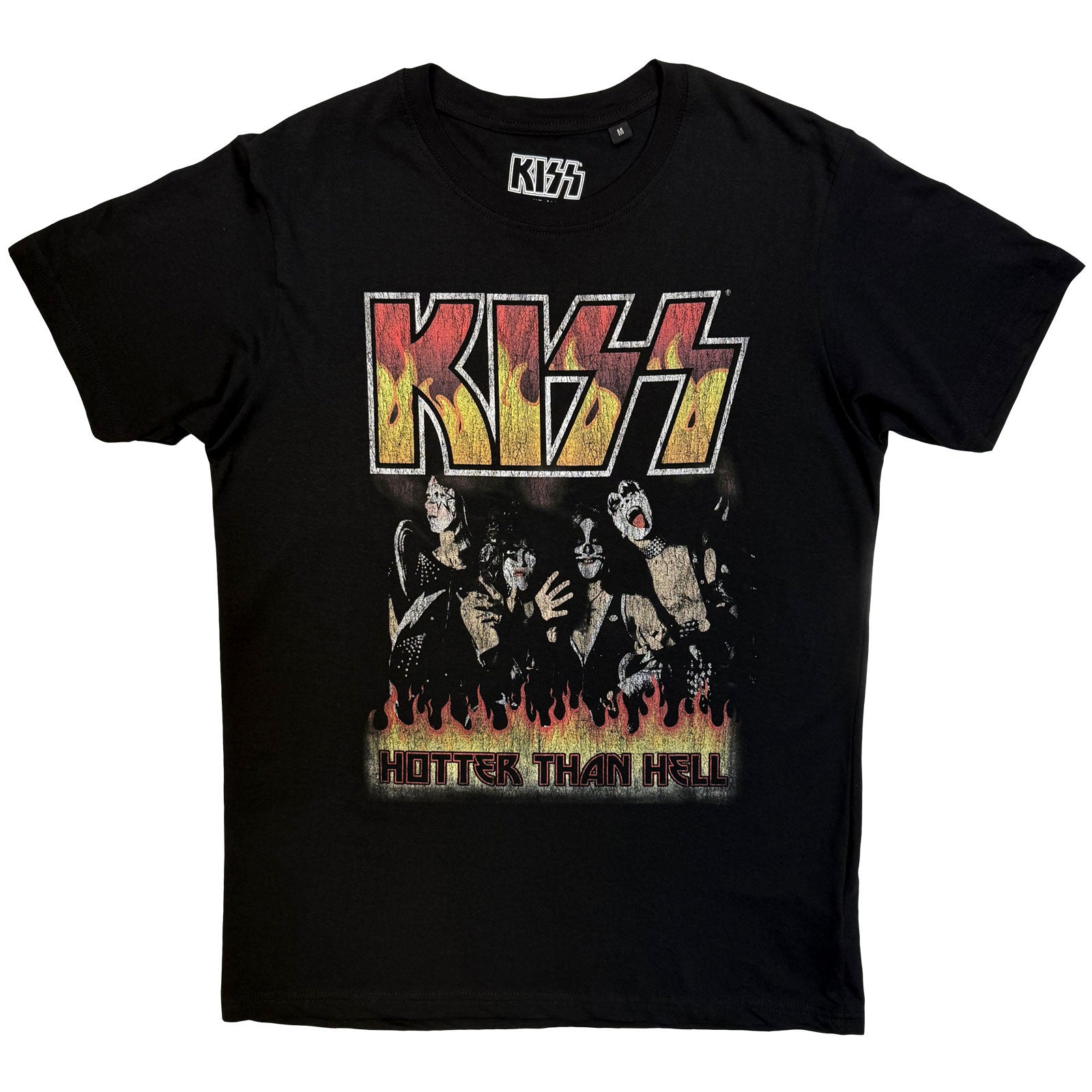 KISS: Hotter Than Hell T-shirt – officielt merchandise
