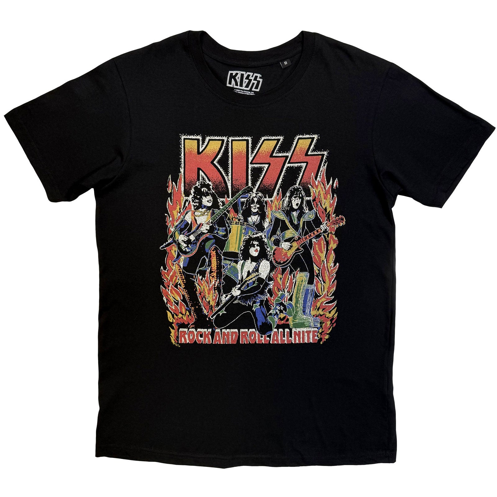 KISS: Rock And Roll All Nite T-shirt – officielt merchandise