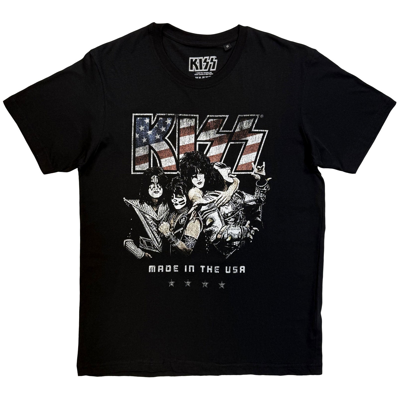 KISS: Made In The USA T-shirt – officielt merchandise