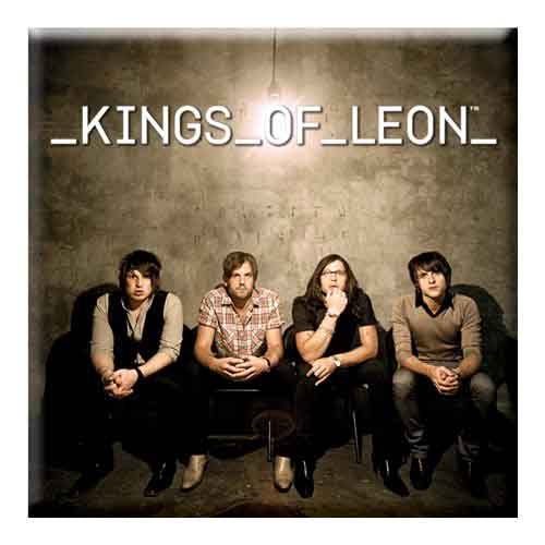 Kings of Leon: Band Photo Magnet – officielt merchandise