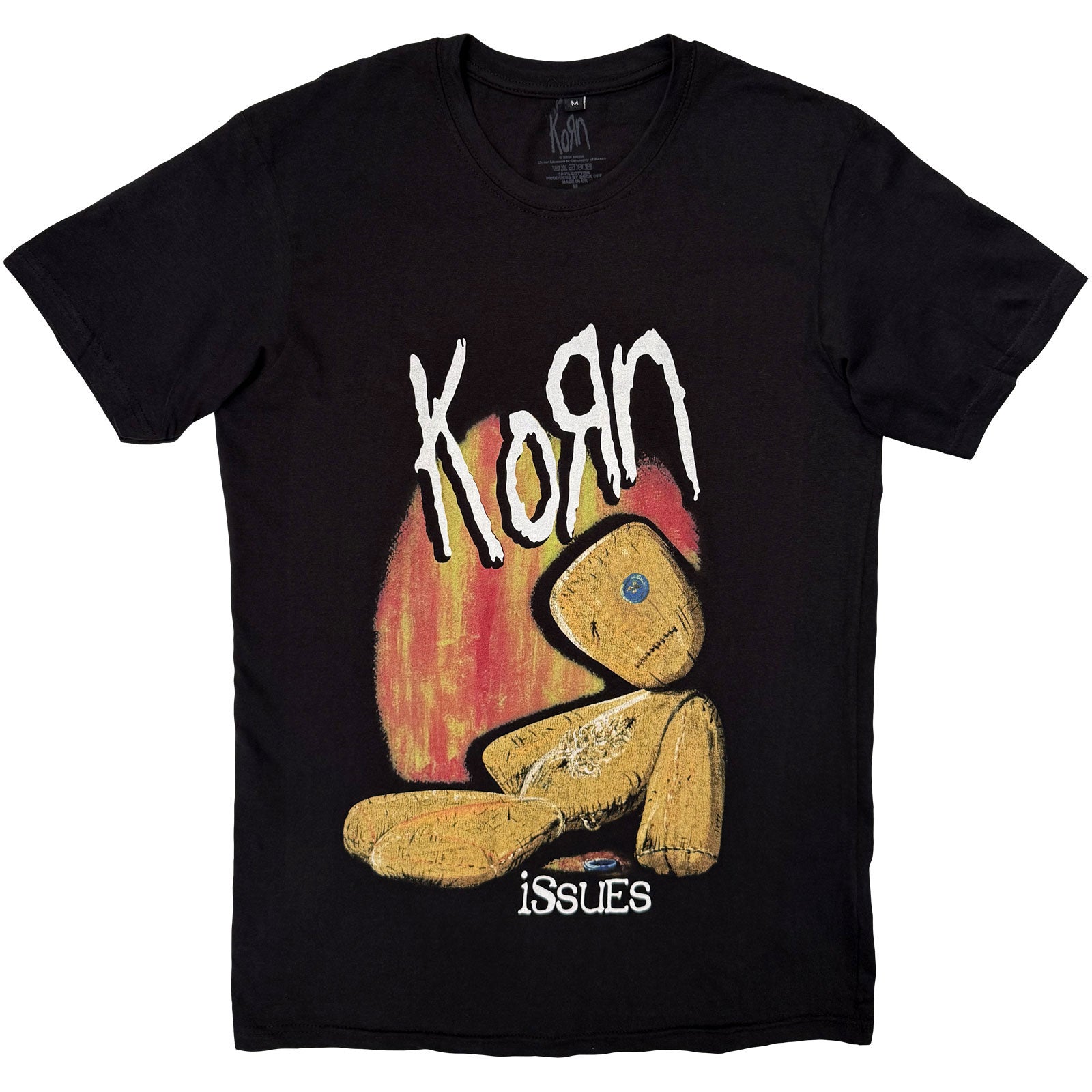 Korn: Issues T-shirt – officielt merchandise