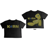 Korn: Doll Issues Crop Top (Kvinder) (Back Print)