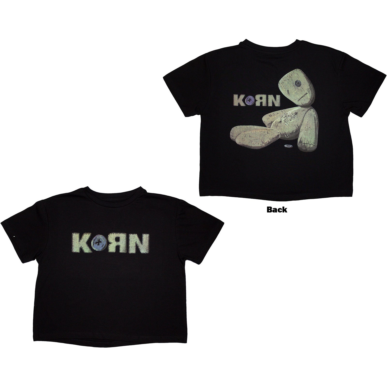 Korn: Doll Issues Crop Top (Kvinder)