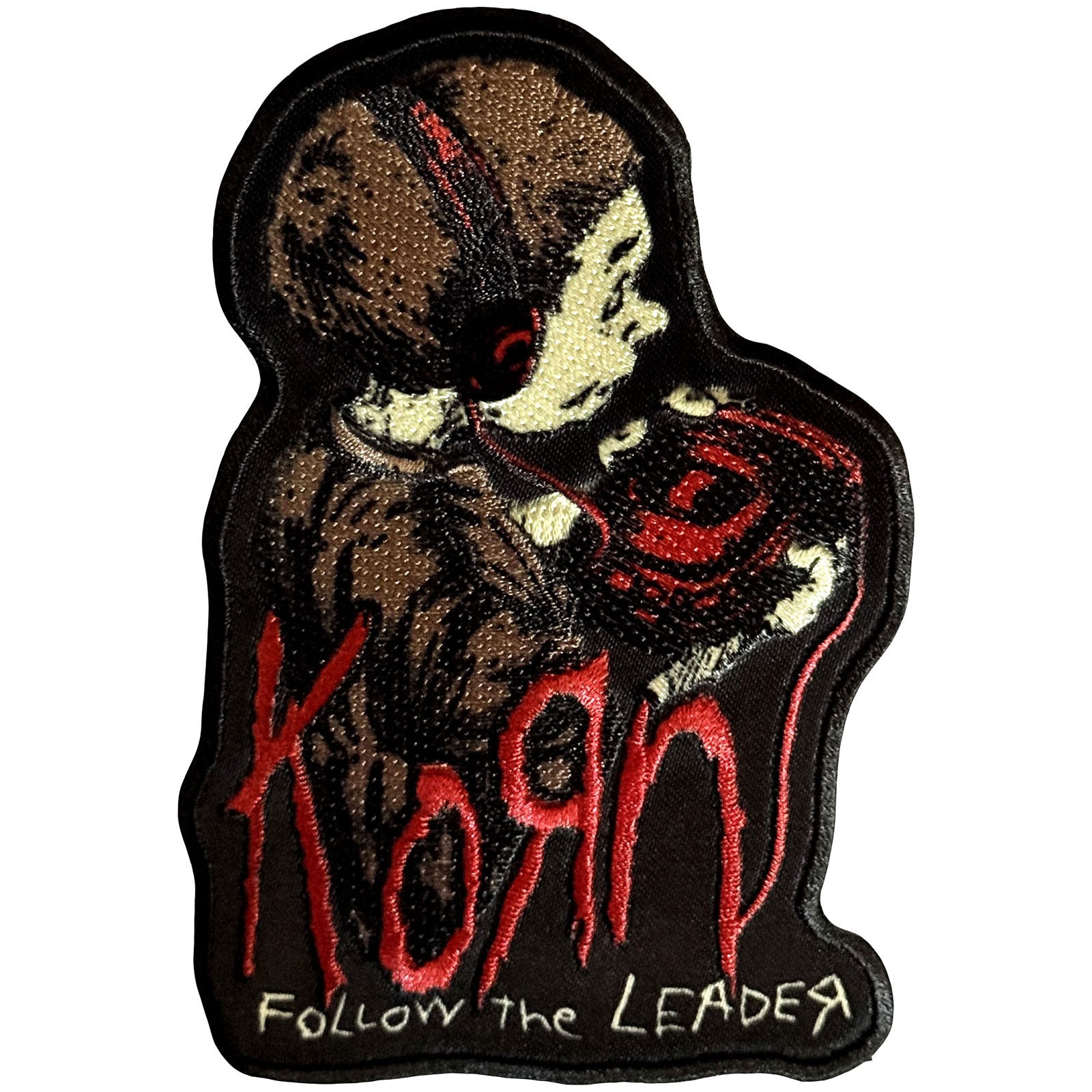 Korn: Follow The Leader Patch – officielt merchandise