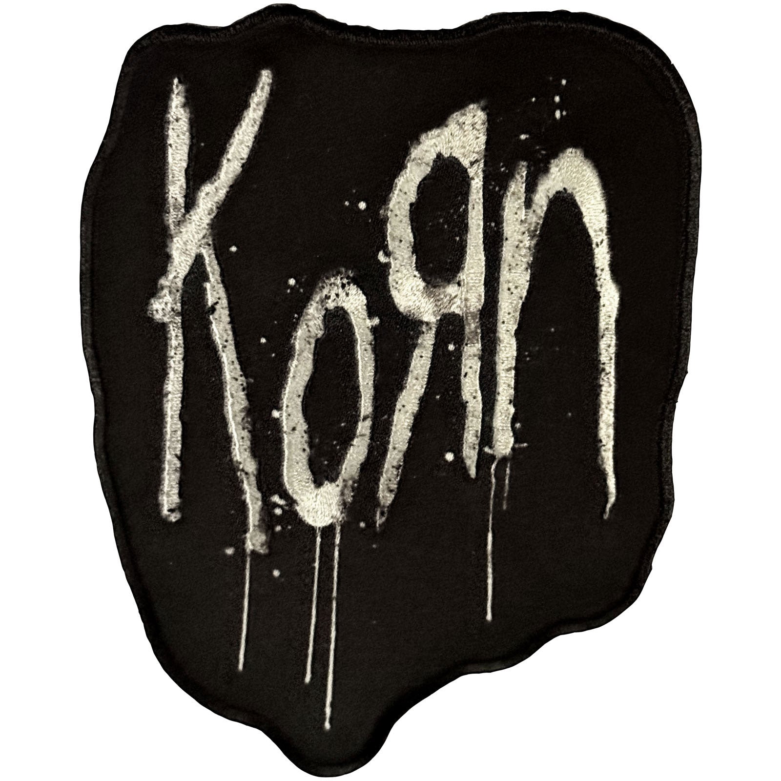 Korn: Splatter Logo Patch – officielt merchandise
