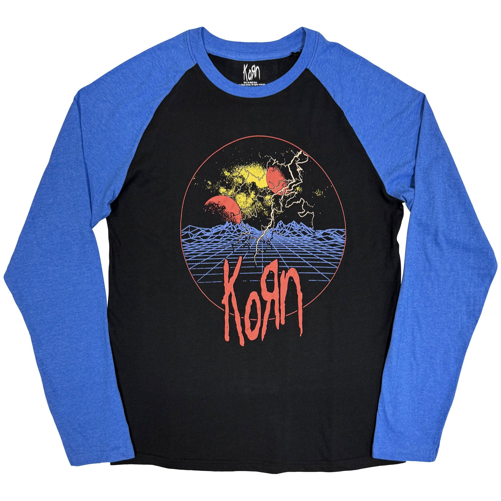 Korn: Wireframe Space T-shirt – officielt merchandise