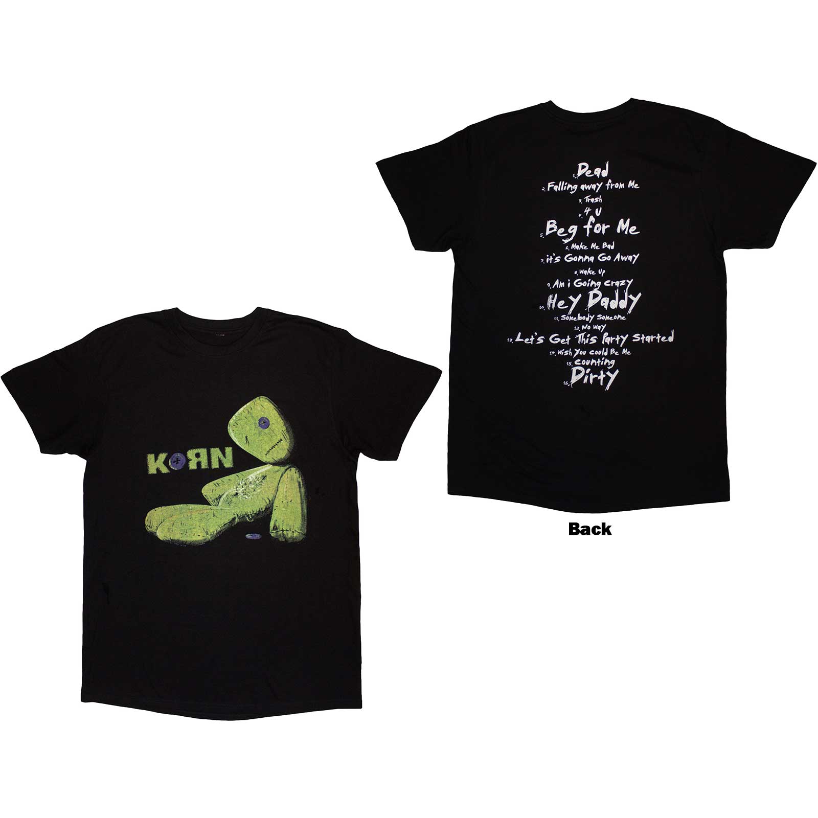 Korn: Issues Tracklist T-Shirt