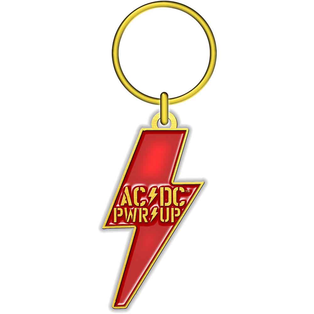 AC/DC: PWR - UP (Die - Cast Relief) Nøglering – officielt merchandise