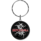 Sepultura: Logo & Tribal S Keychain