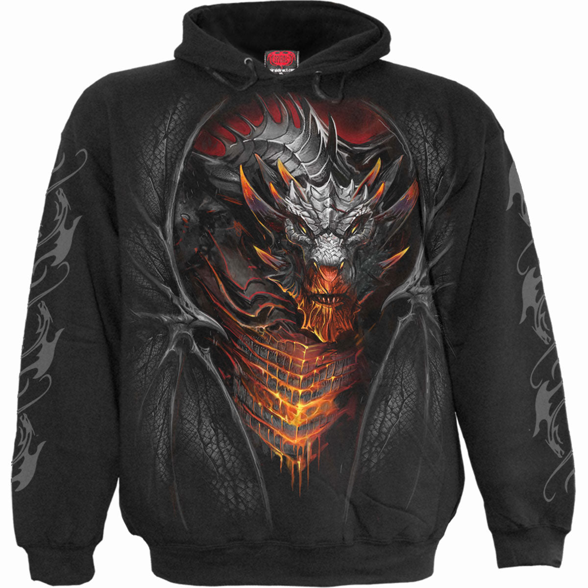 Spiral: Draconis (Back & Sleeve Print) Hoodie – officielt merchandise