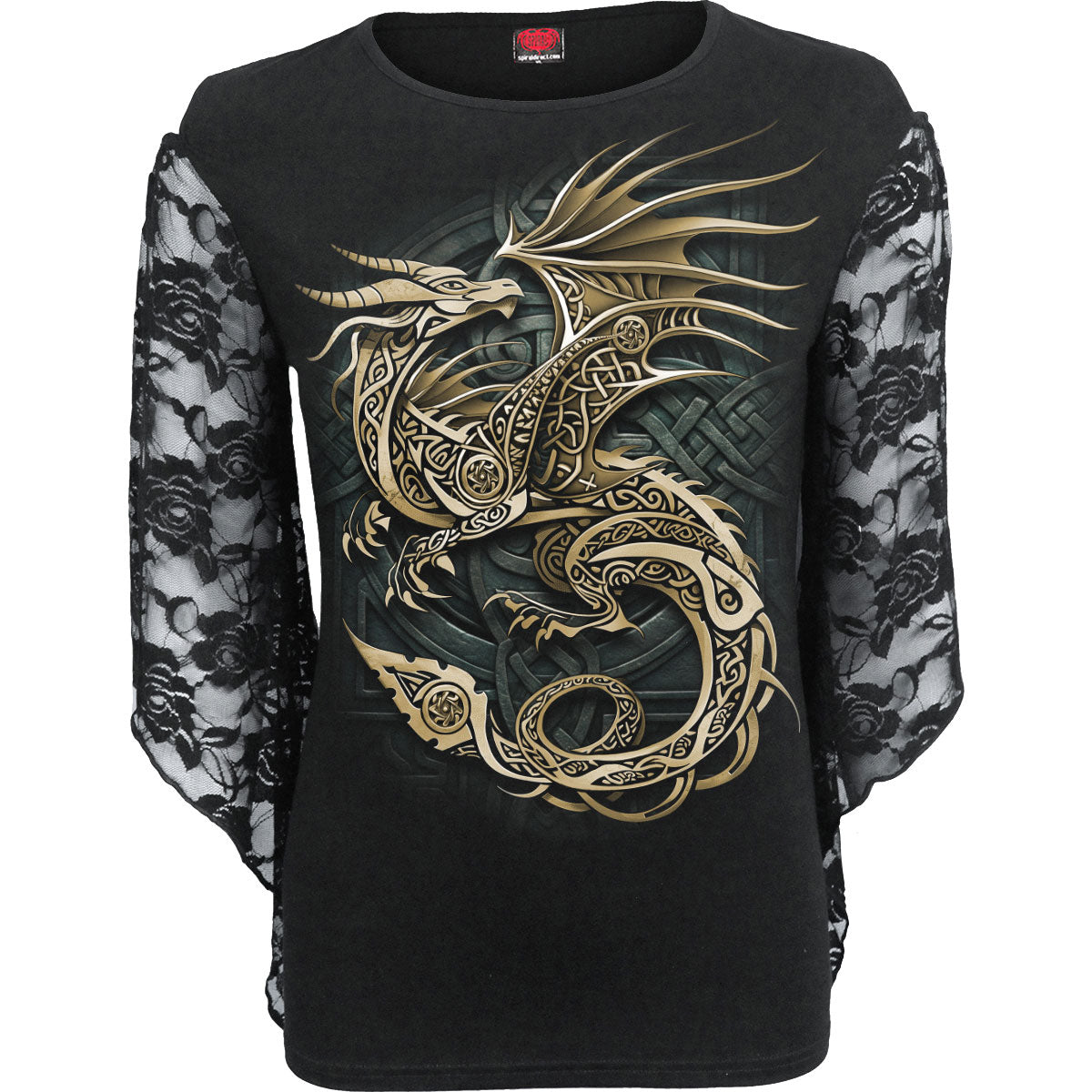 Spiral: Celtic Dragon T-shirt – officielt merchandise