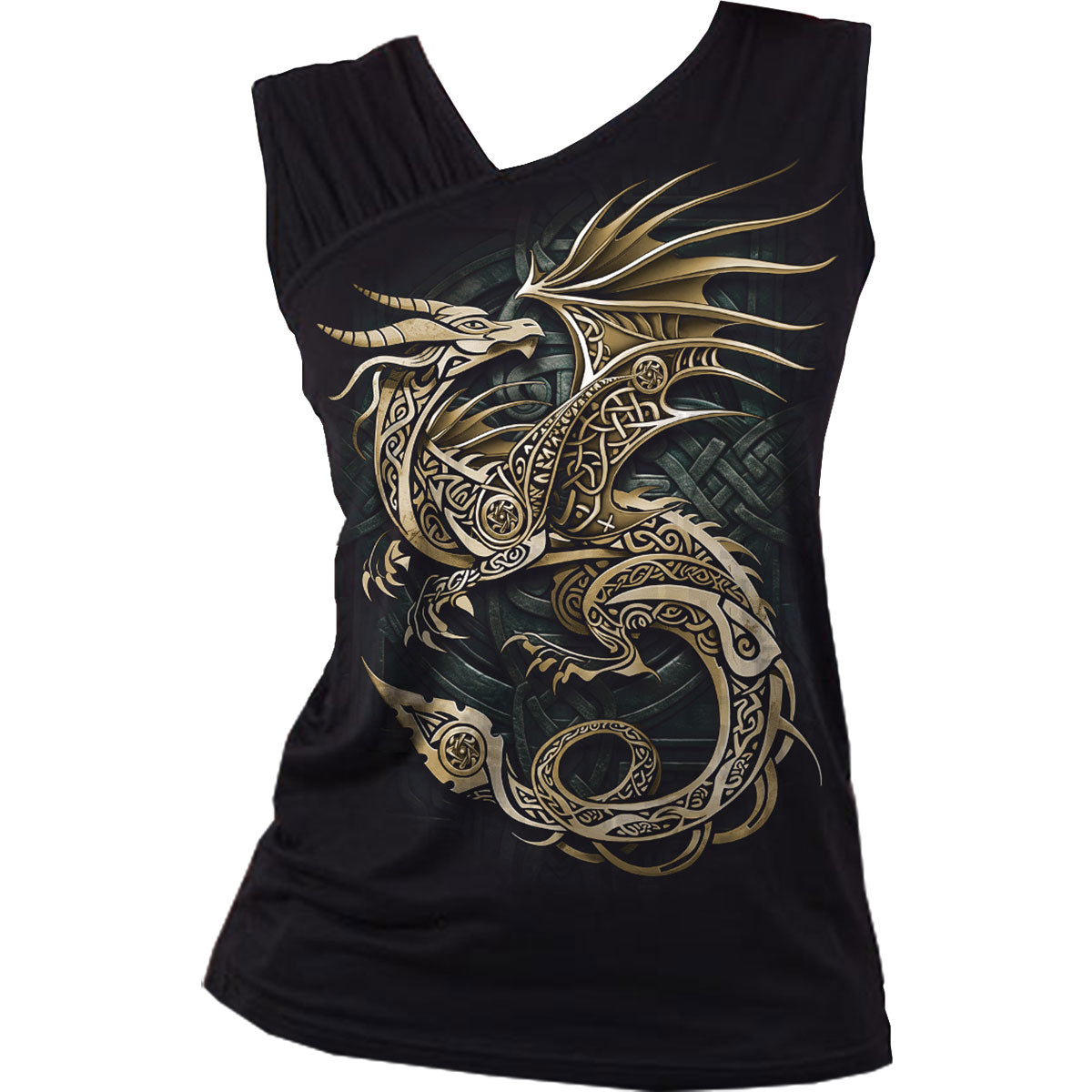 Spiral: Celtic Dragon T-shirt – officielt merchandise