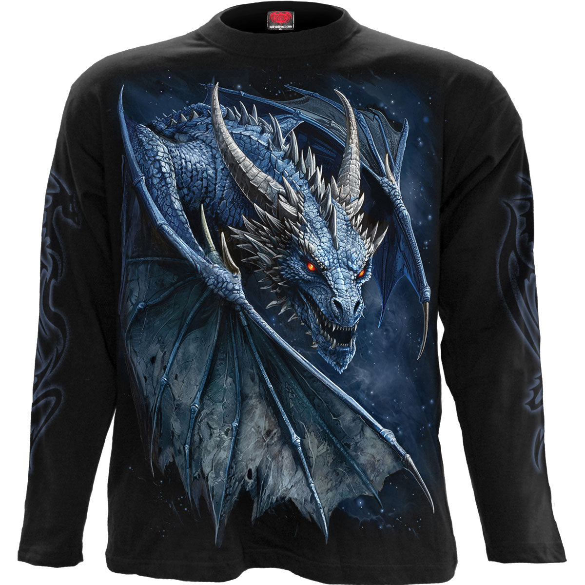 Spiral: Storm Dragon (Back & Sleeve Print) Long Sleeve – officielt merchandise