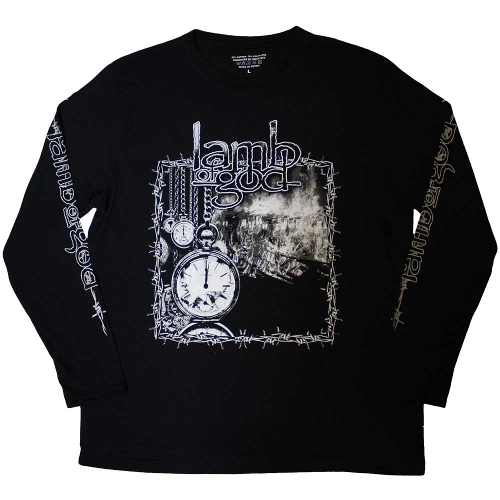 Lamb Of God: Barbed Wire (Sleeve Print) Long Sleeve – officielt merchandise