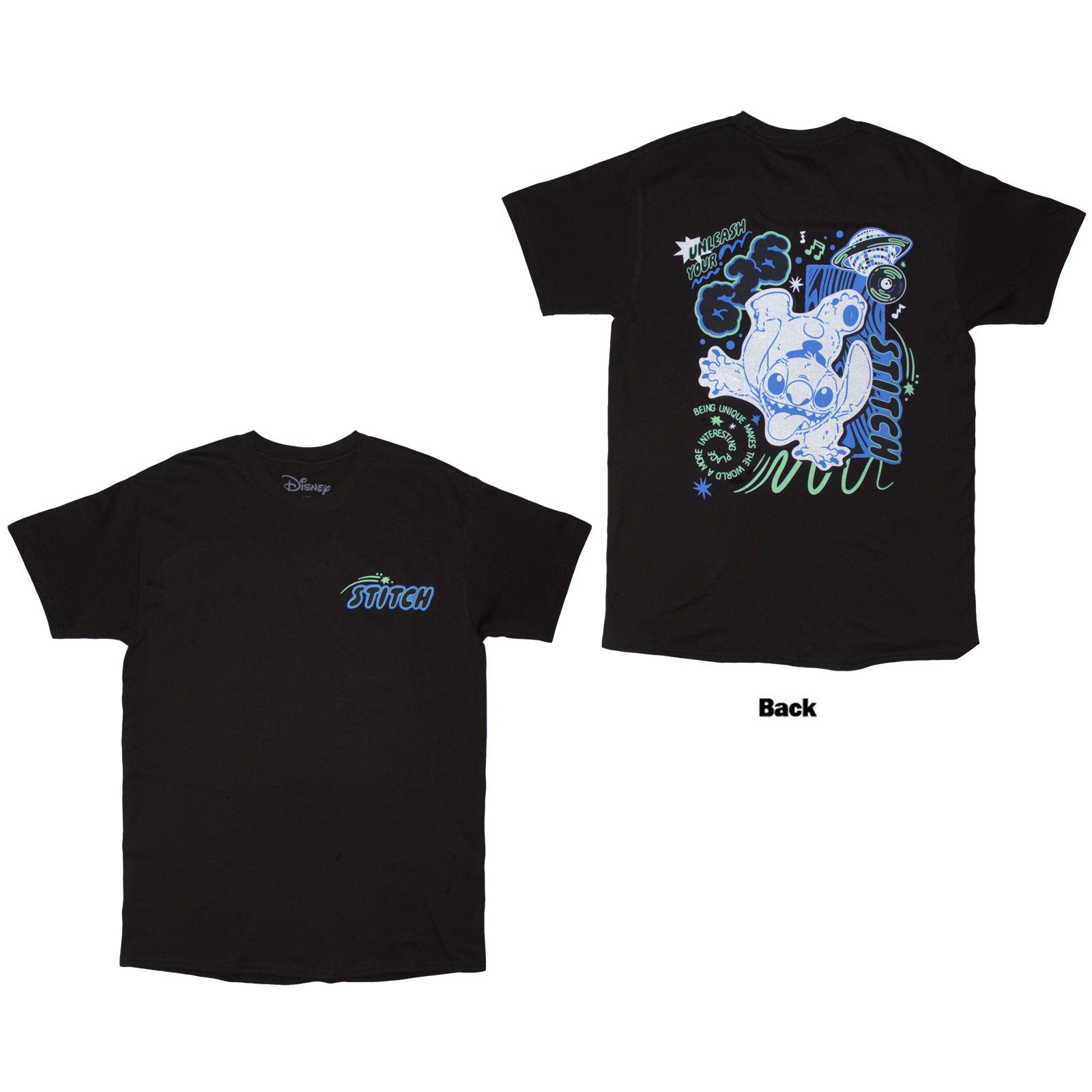 Disney: Stitch Handstand T-Shirt (Back Print)