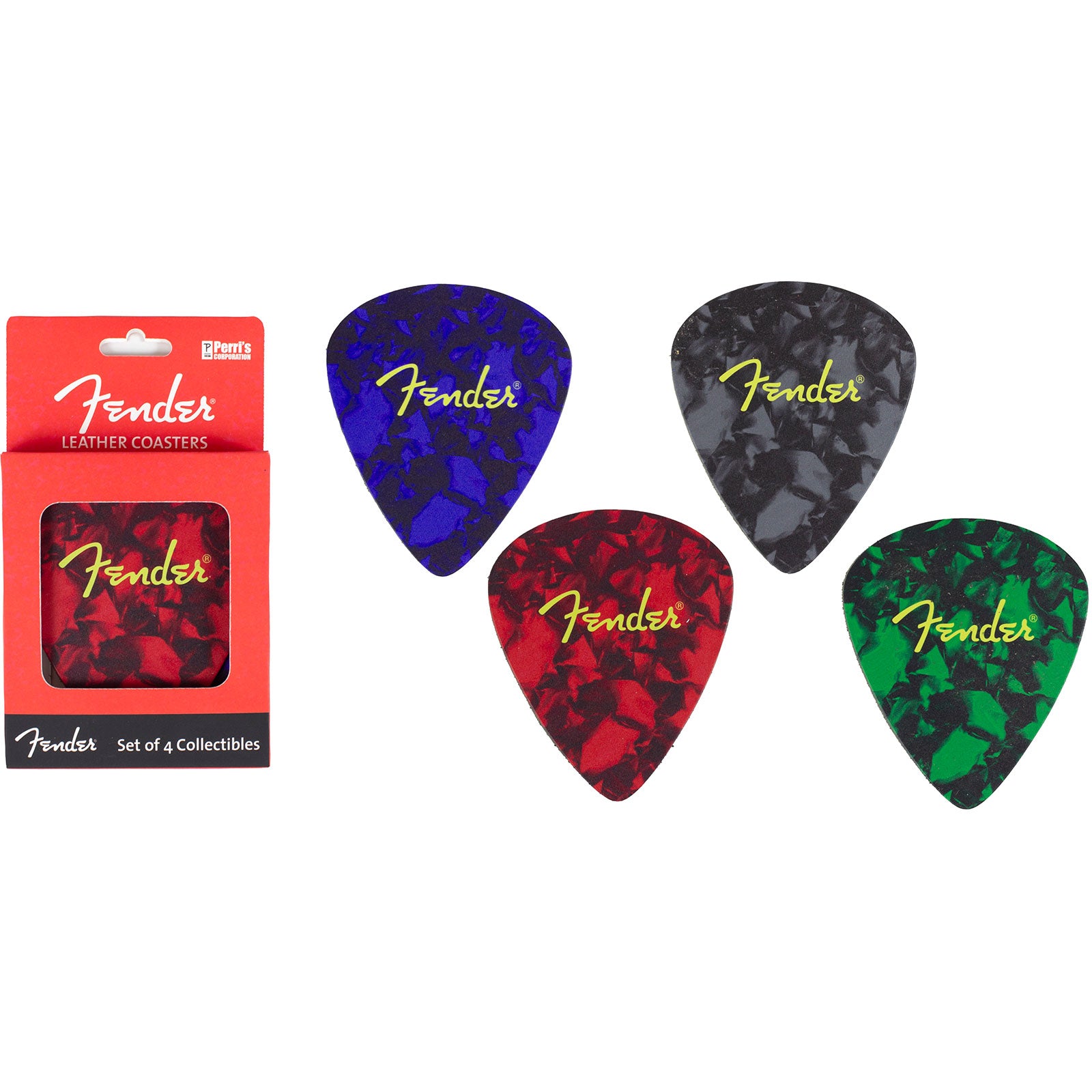 Fender: Colours (Multicolour) (Premium) Coaster – officielt merchandise
