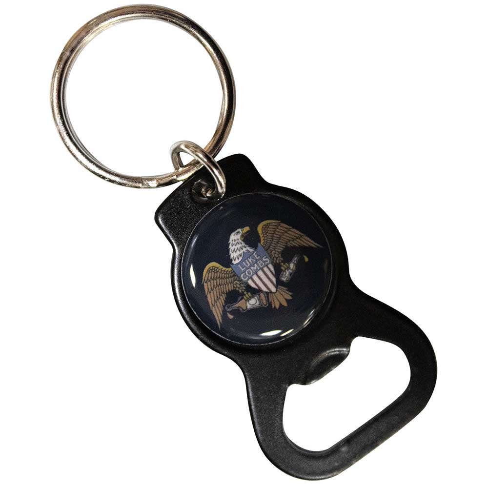 Luke Combs: Tour '23 Eagle Black Keychain