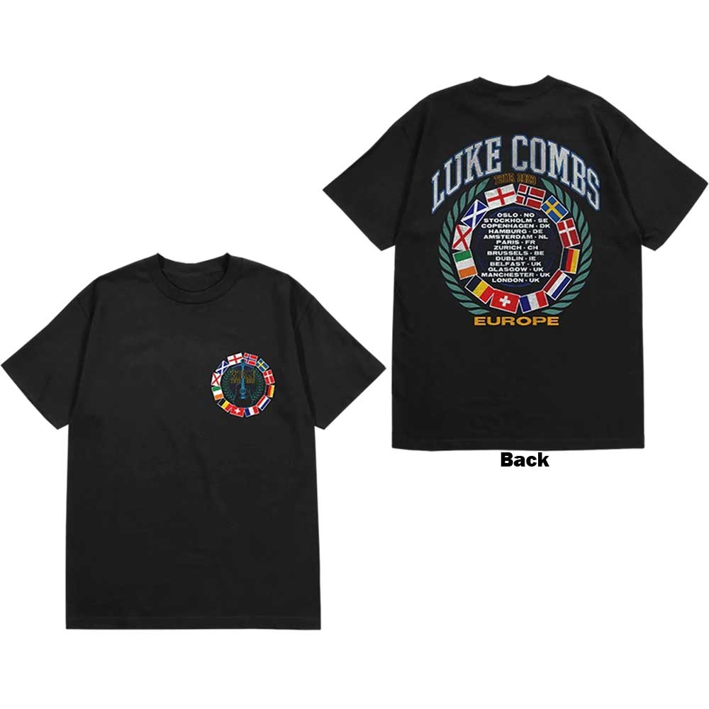 Luke Combs: Tour '23 Flag T-Shirt