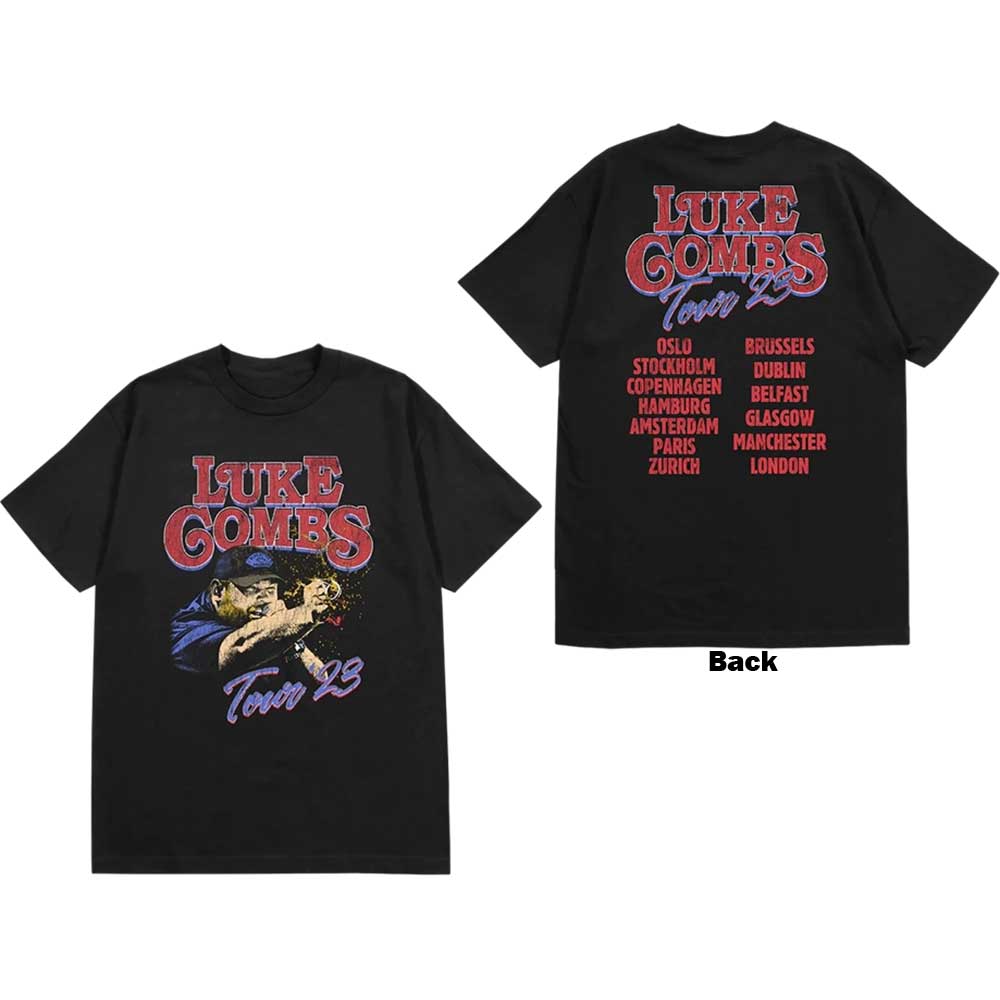 Luke Combs: Tour '23 Smashing Beer T-Shirt