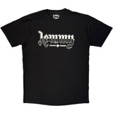 Lemmy: Logo Mono T-shirt – officielt merchandise