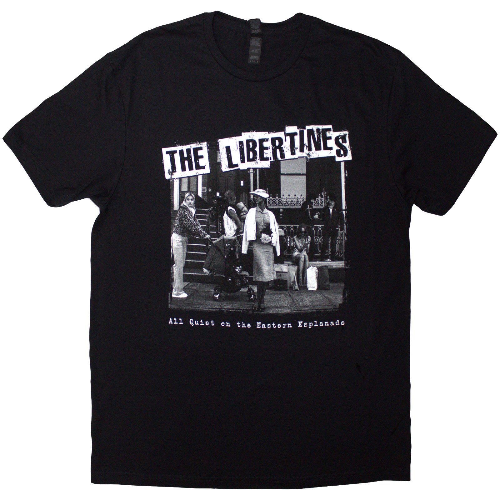 The Libertines: AQOTEE Album B&W T-Shirt