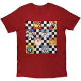Looney Tunes: Checkered Characters T-shirt – officielt merchandise