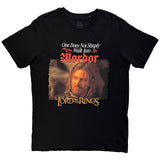 Lord Of The Rings: Mordor Medieval Text T-shirt – officielt merchandise