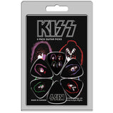 KISS: Faces Covers 6 - Pack (Multicolour) Musical Instruments & Accessorie – officielt merchandise