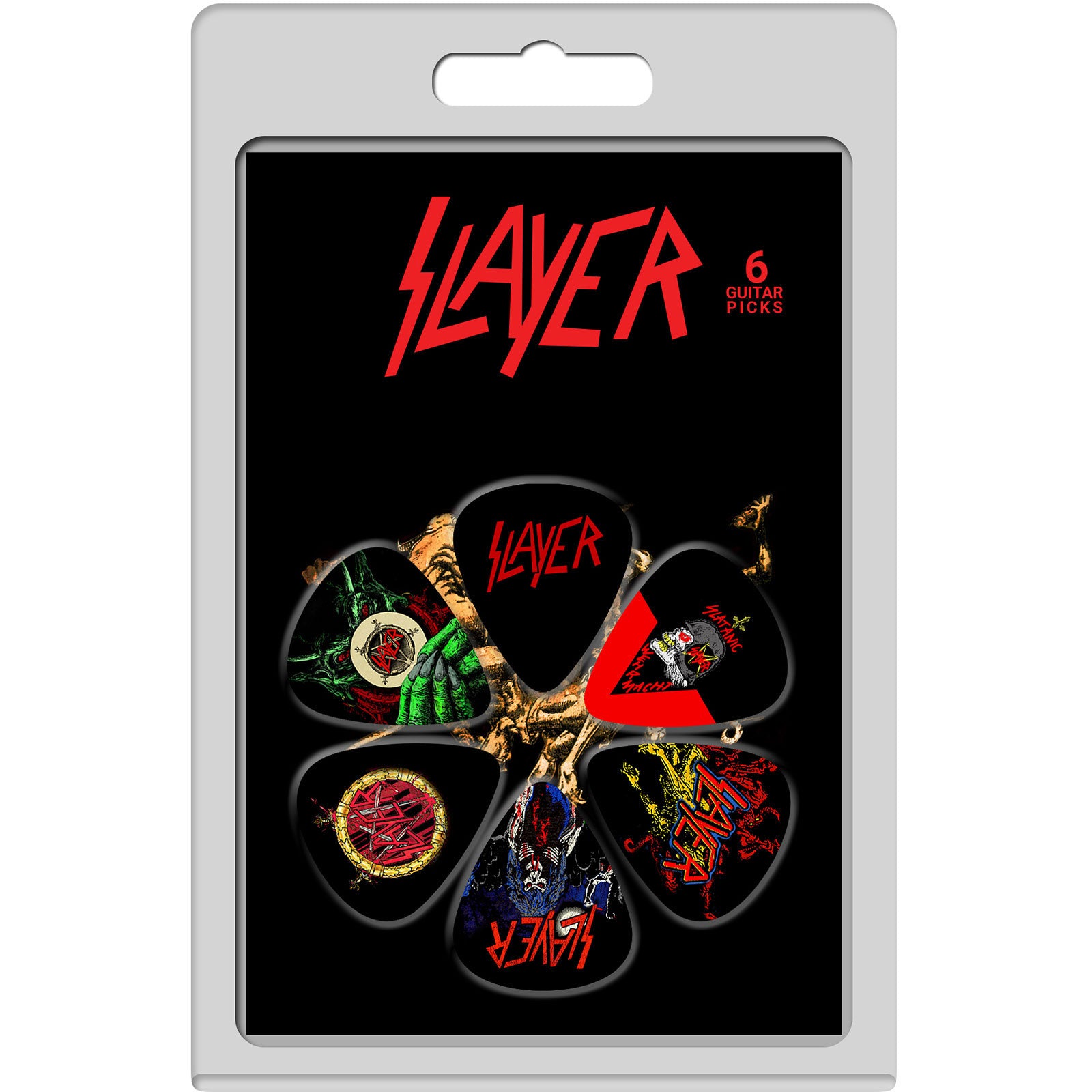 Slayer: Album Covers 6 - Pack (Multicolour) Musical Instruments & Accessorie – officielt merchandise
