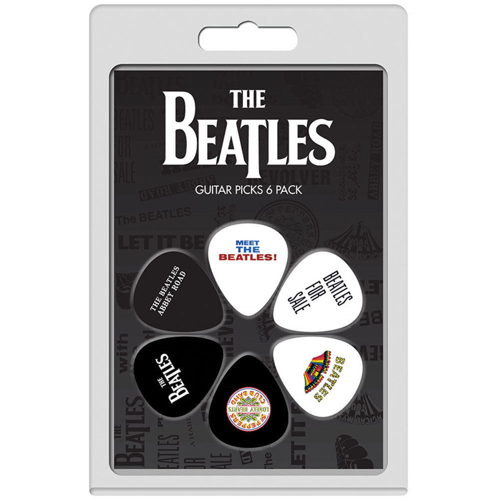The Beatles: Album Covers 1 6-Pack Plectrum Pack